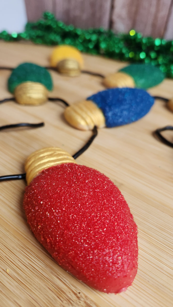 1681 Christmas Ornament Bulb Oreo Cookie Chocolate Candy Mold
