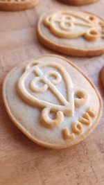 Adinkra Love Silicone Cookie Mold