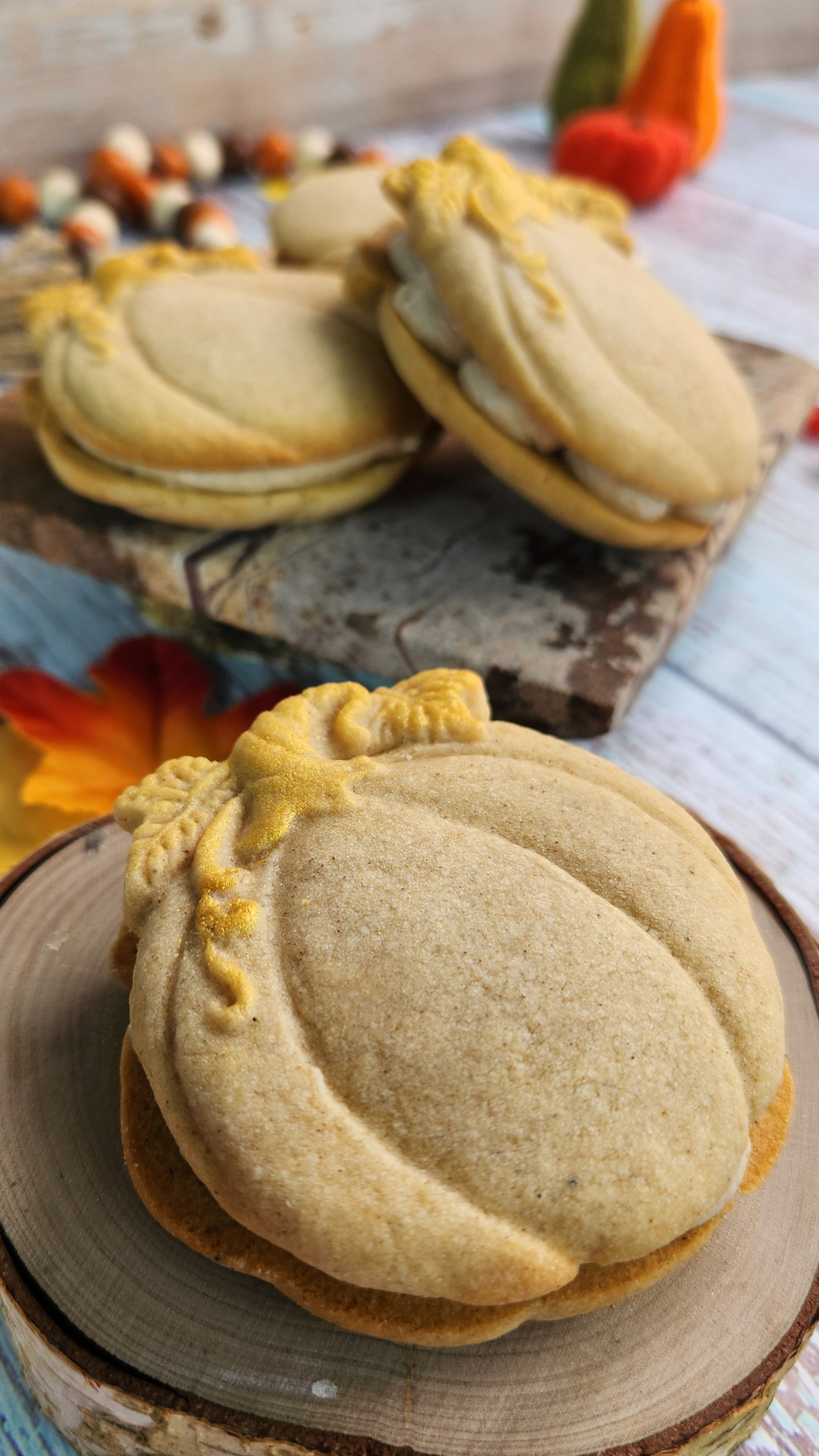 Harvest Pumpkin Silicone Cookie Mold