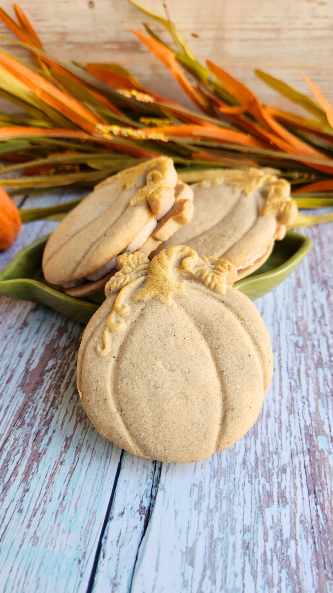 Harvest Pumpkin Silicone Cookie Mold