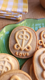 Adinkra Love Silicone Cookie Mold