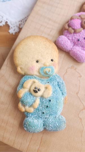 Baby In Onesie Silicone Cookie Mold