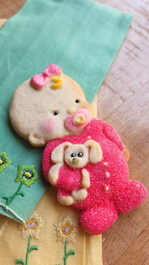 Baby In Onesie Silicone Cookie Mold