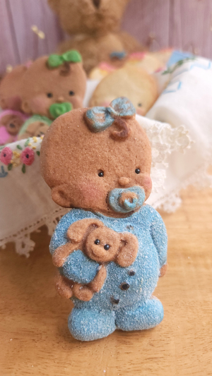 Baby In Onesie Silicone Cookie Mold
