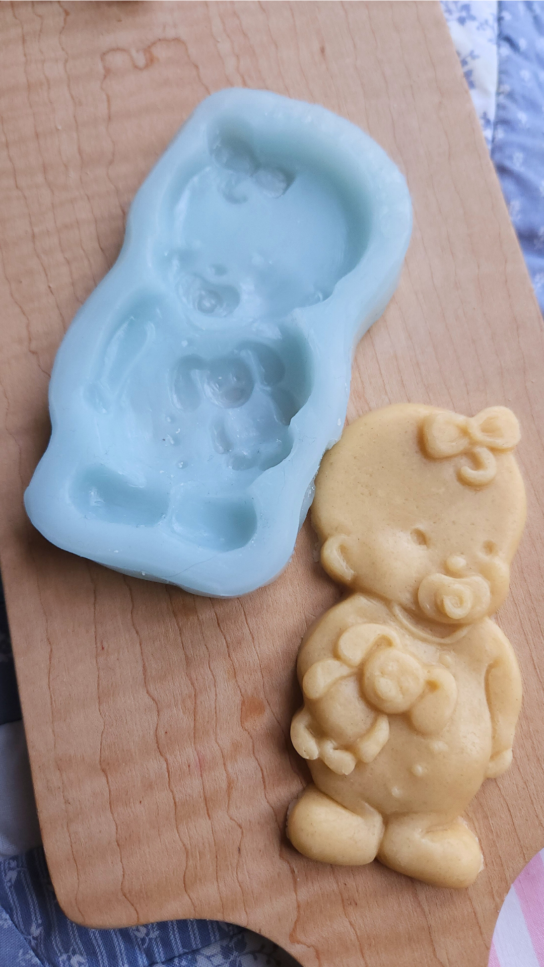Baby In Onesie Silicone Cookie Mold