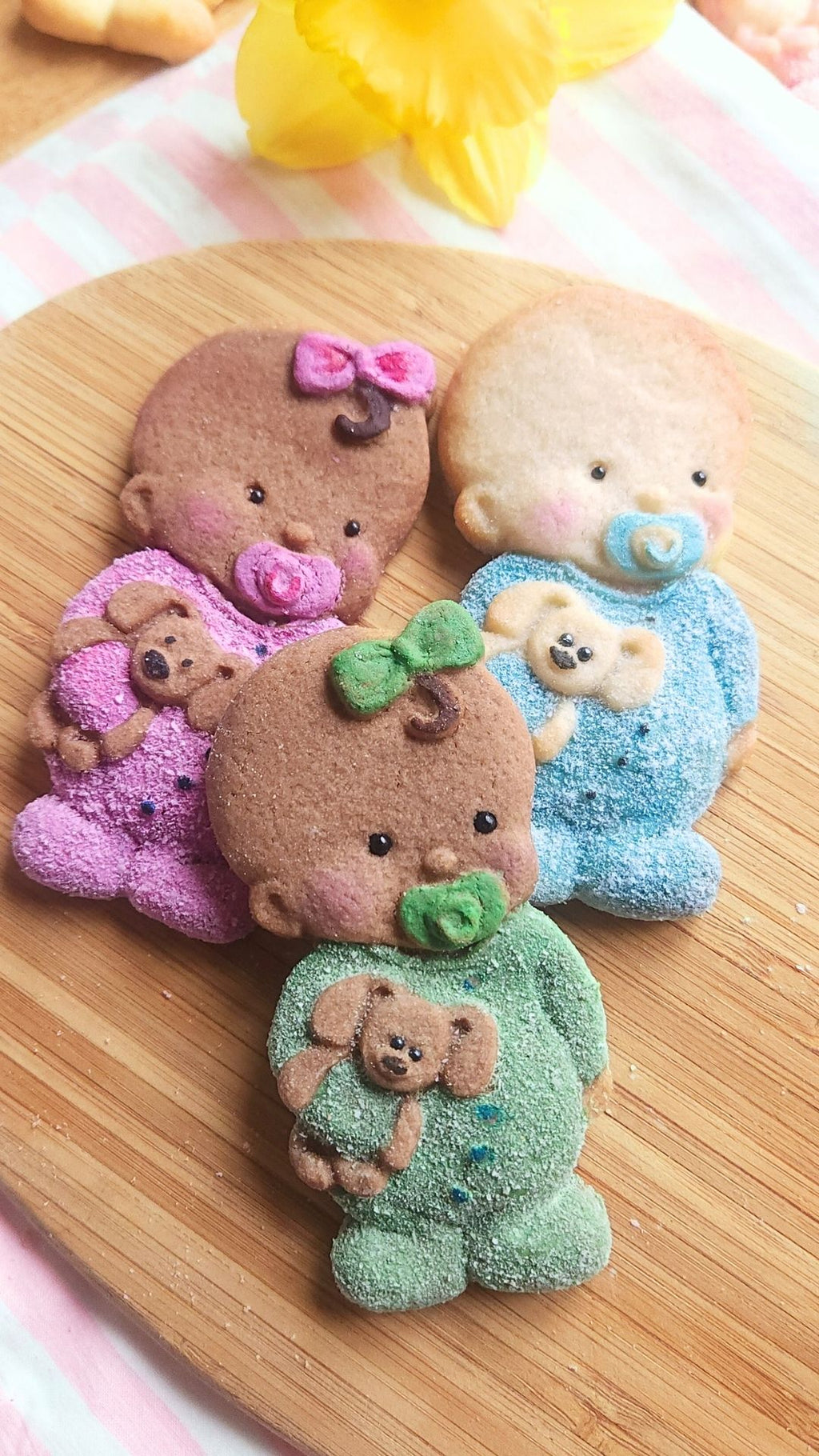 Baby In Onesie Silicone Cookie Mold