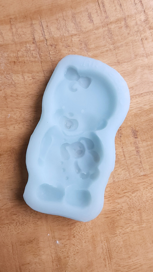 Baby In Onesie Silicone Cookie Mold
