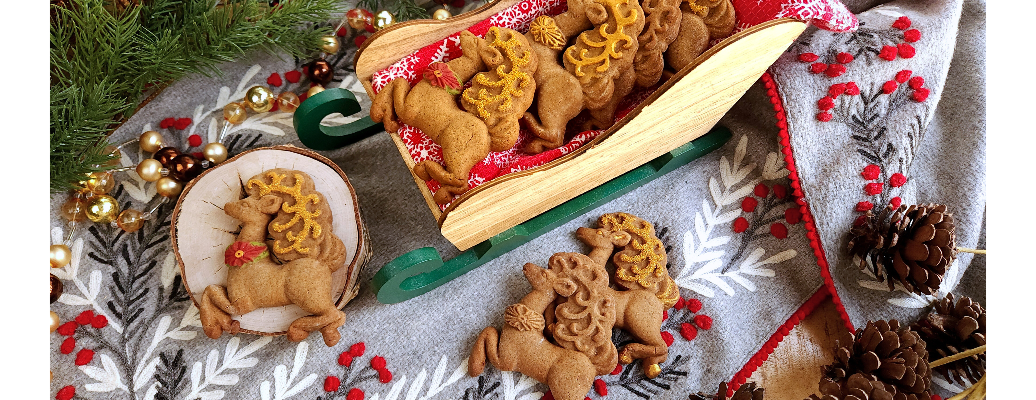 Reindeer Silicone Cookie Mold