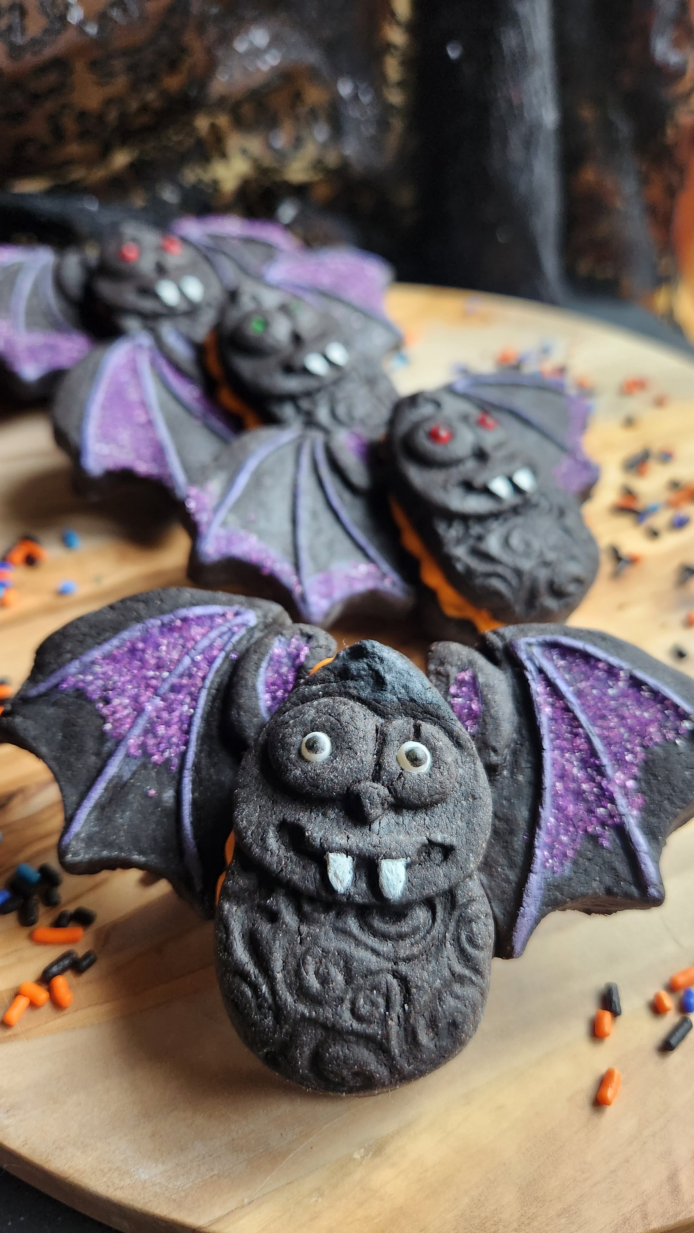 Bat Silicone Cookie Mold – Artesão Cookie Molds