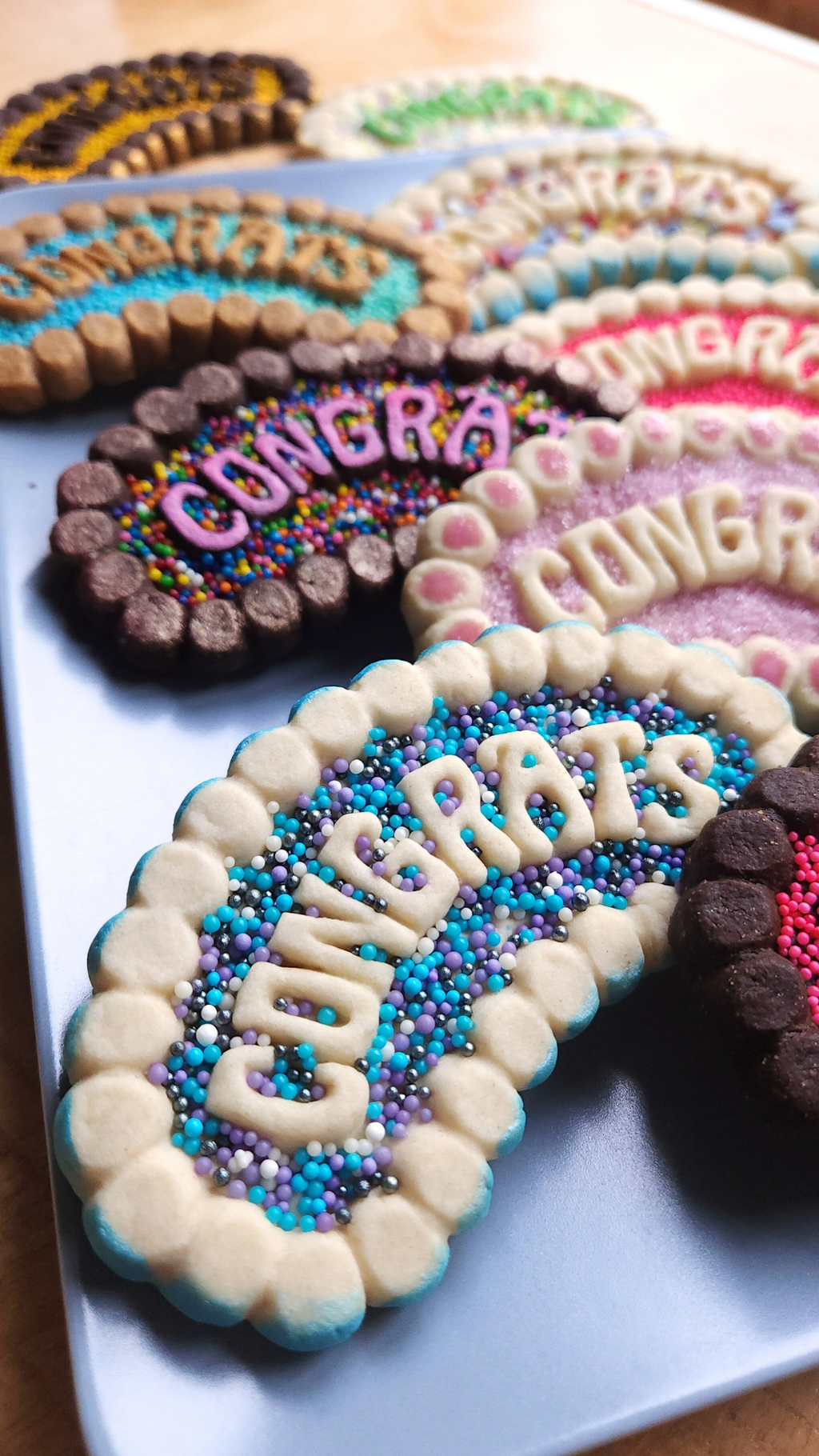 Congrats Silicone Cookie Mold