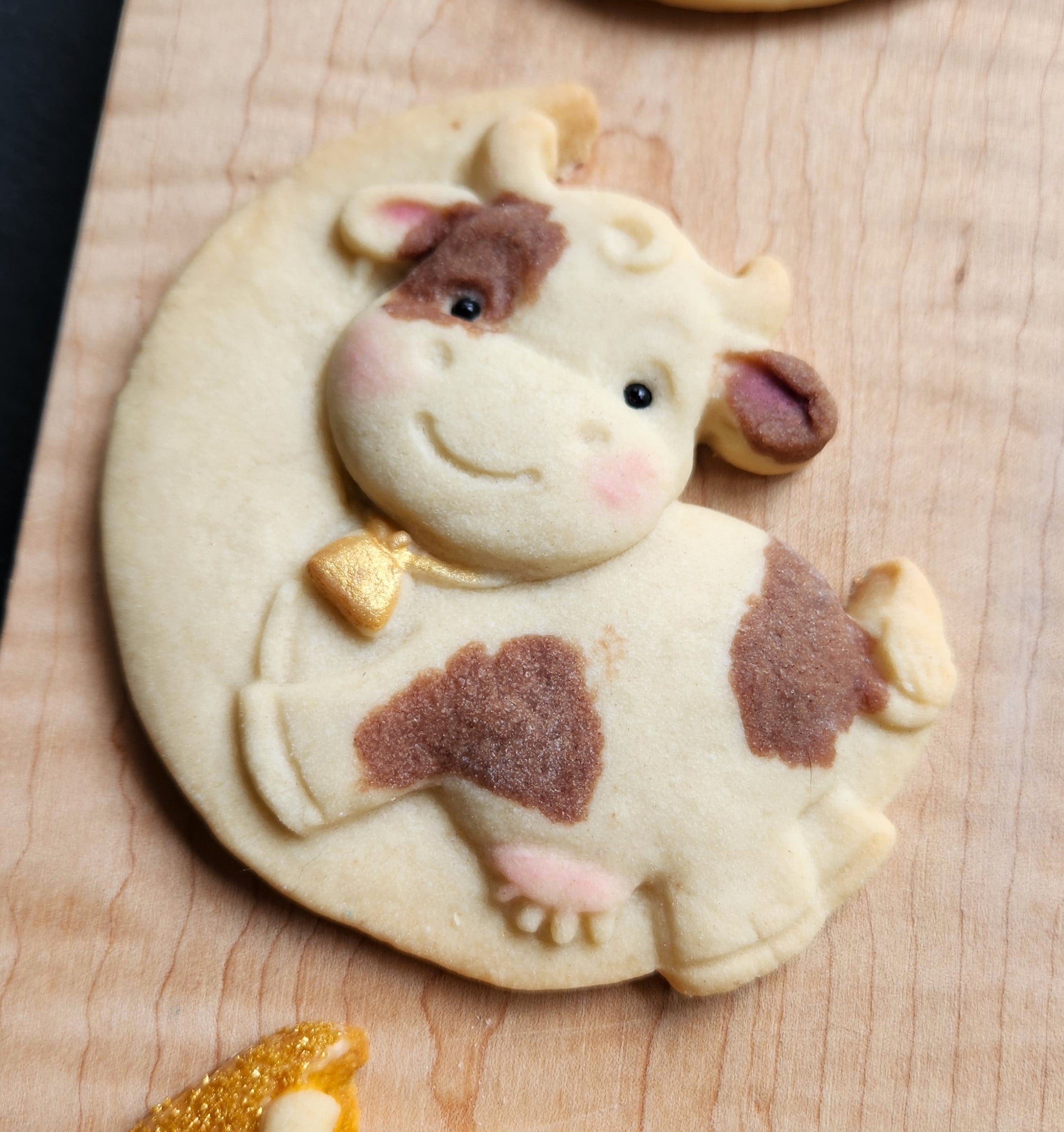 Cow Jumping Over The Moon Silicone Cookie Mold