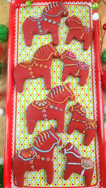 Dala Horse Silicone Cookie Mold