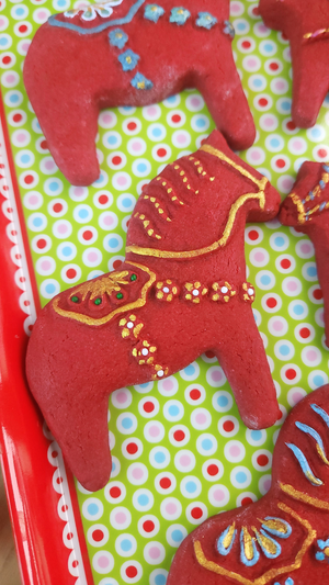 Dala Horse Silicone Cookie Mold