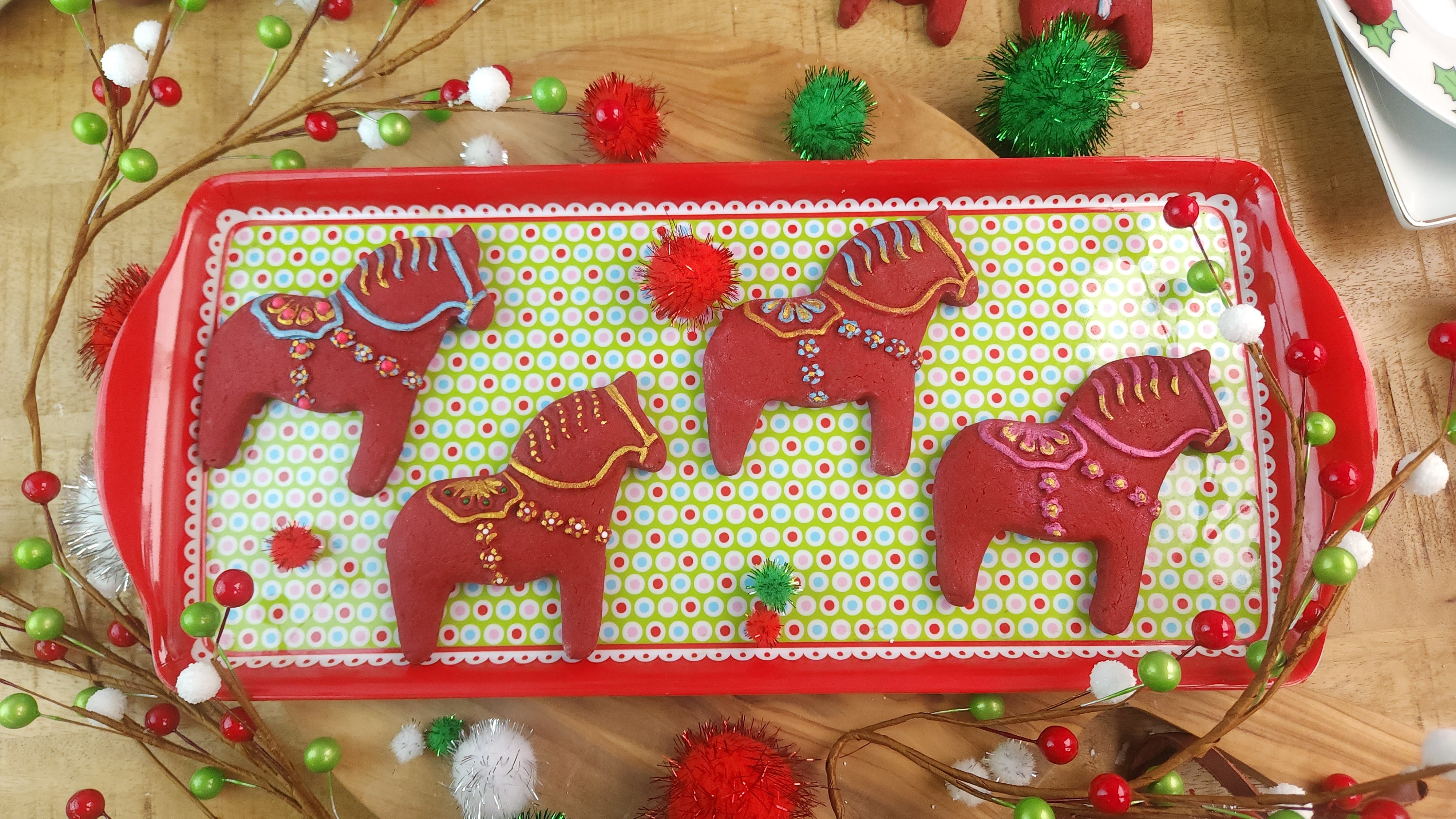 Dala Horse Silicone Cookie Mold