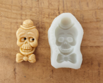 Dapper Skull Silicone Cookie Mold
