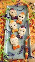 Dapper Skull Silicone Cookie Mold