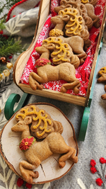 Reindeer Silicone Cookie Mold