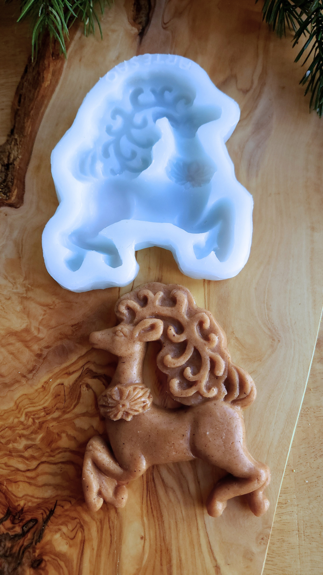 Reindeer Silicone Cookie Mold