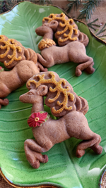 Reindeer Silicone Cookie Mold