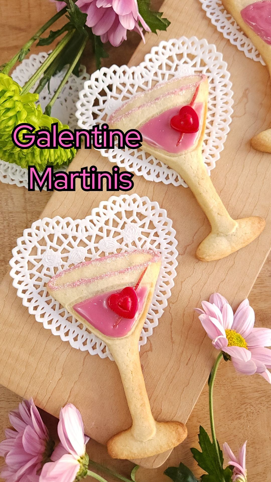 Martini Glass Silicone Cookie Mold