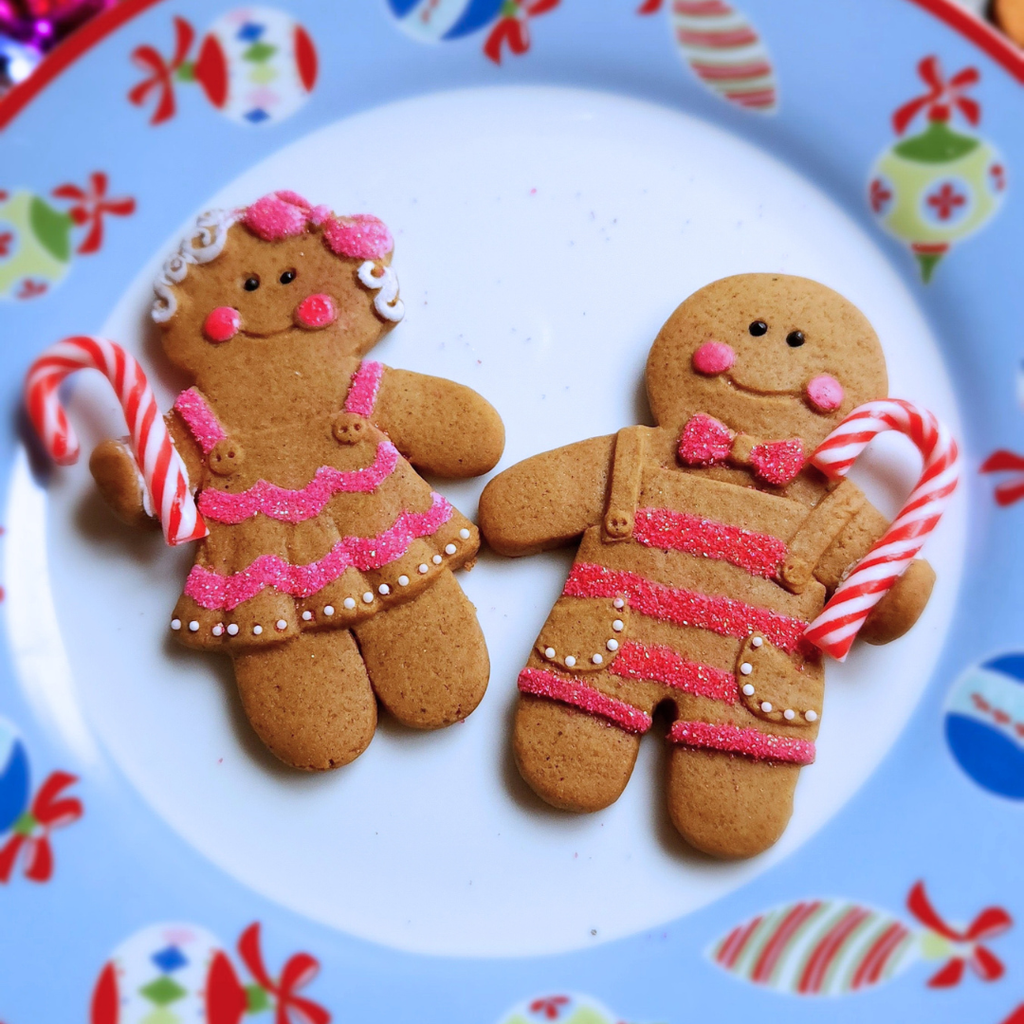 Gingerbread Girl & Boy Silicone Cookie Mold Set - SAVE $5