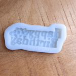 Happy Birthday Flower Silicone Cookie Mold