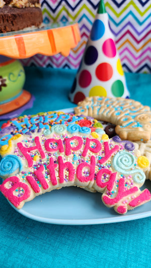 Happy Birthday Silicone Cookie Mold