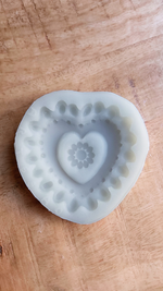 Heart Flower Silicone Cookie Mold