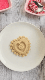 Heart Flower Silicone Cookie Mold