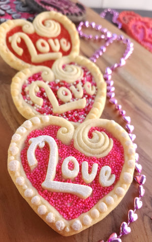 Love Heart Silicone Cookie Mold