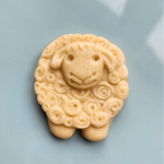 Mini Woolly Lamb Silicone Cookie Mold