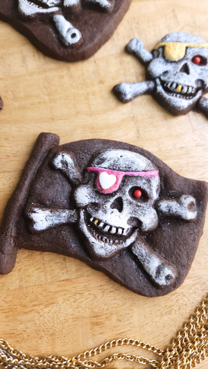 Pirate Flag Silicone Cookie Mold