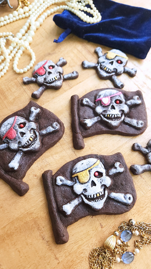 Pirate Flag Silicone Cookie Mold