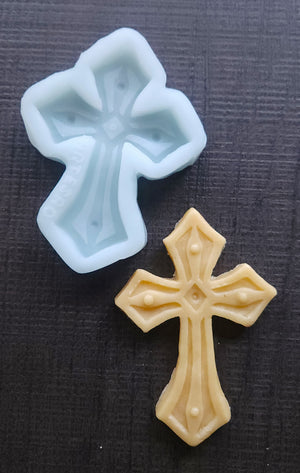Pointed Cross Silicone Cookie Mold