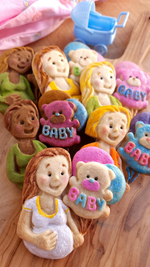 Expectant Mother Silicone Cookie Mold