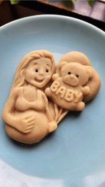 Expectant Mother Silicone Cookie Mold