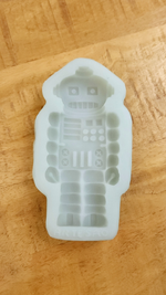 Retro Robot Silicone Cookie Mold
