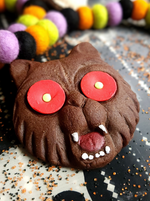 Scaredy Cat Halloween Silicone Cookie Mold