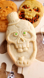 Silly Skull With Hat Silicone Cookie Mold