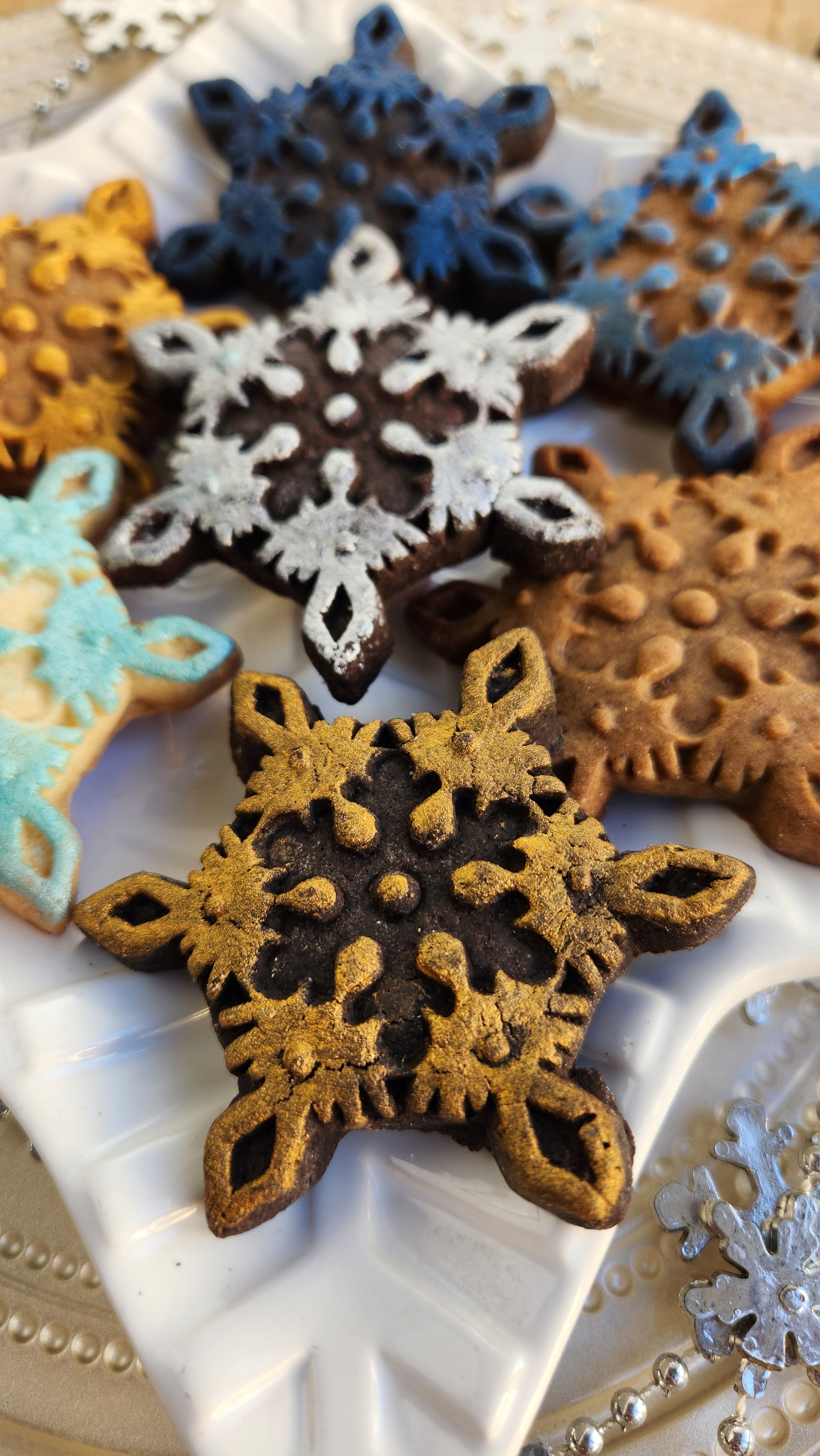 Lace Snowflake Silicone Cookie Mold