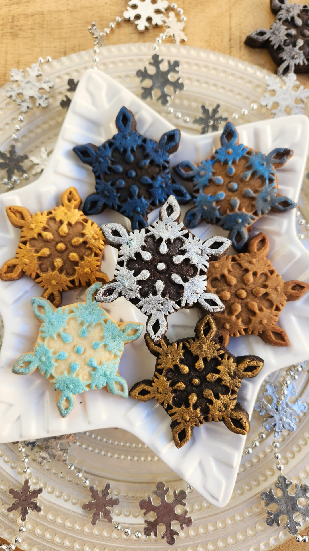 Lace Snowflake Silicone Cookie Mold