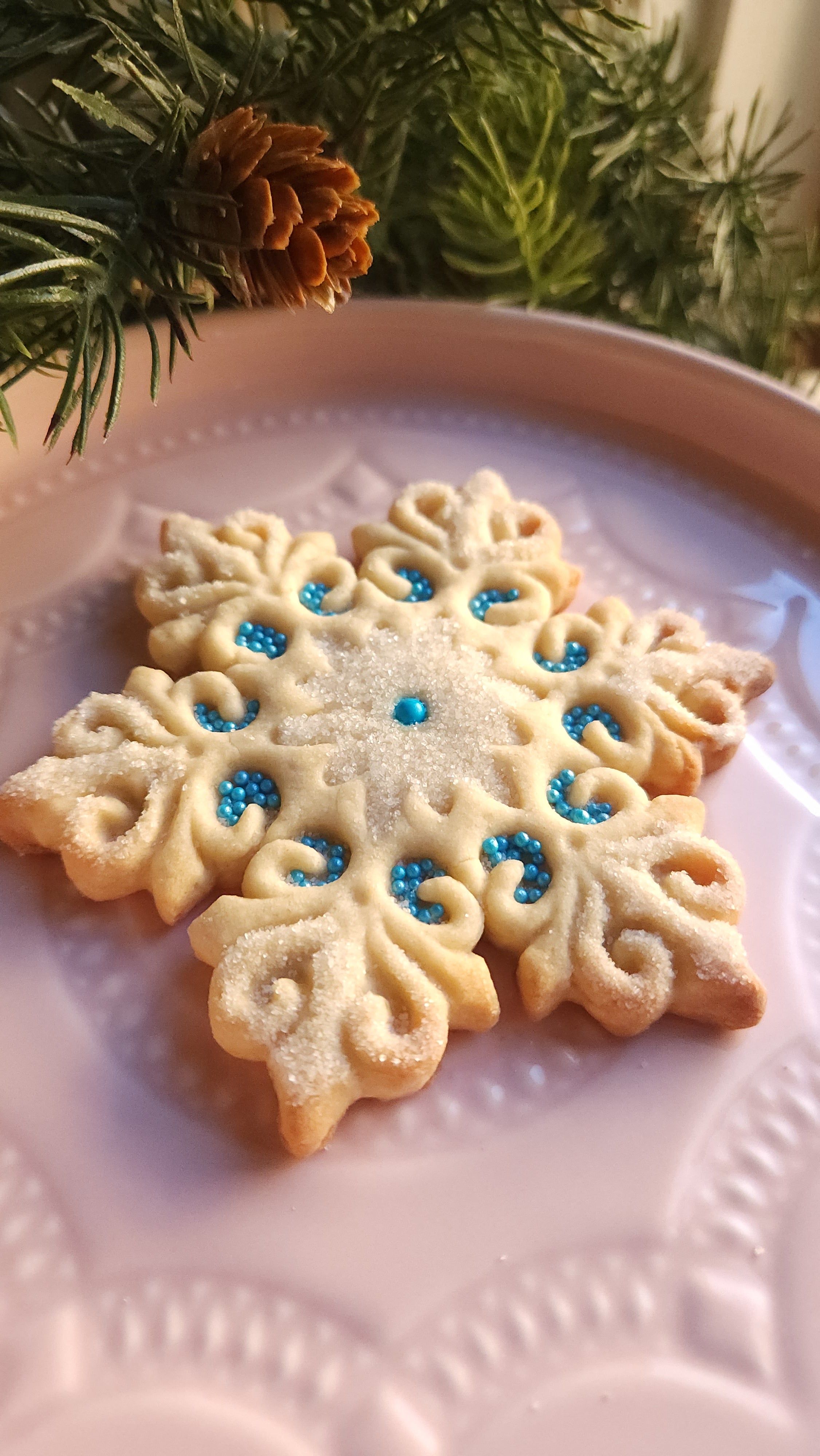Filigree Snowflake Silicone Cookie Mold