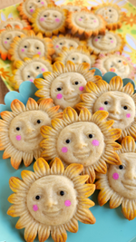 Sun Silicone Cookie Mold
