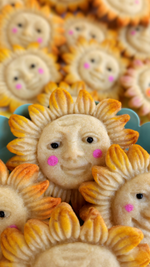 Sun Silicone Cookie Mold