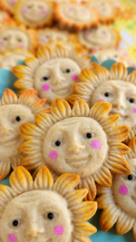 Sun Silicone Cookie Mold