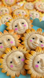Sun Silicone Cookie Mold