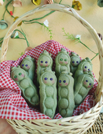 Pea Pod/ Sweet Pea Baby Silicone Cookie Mold