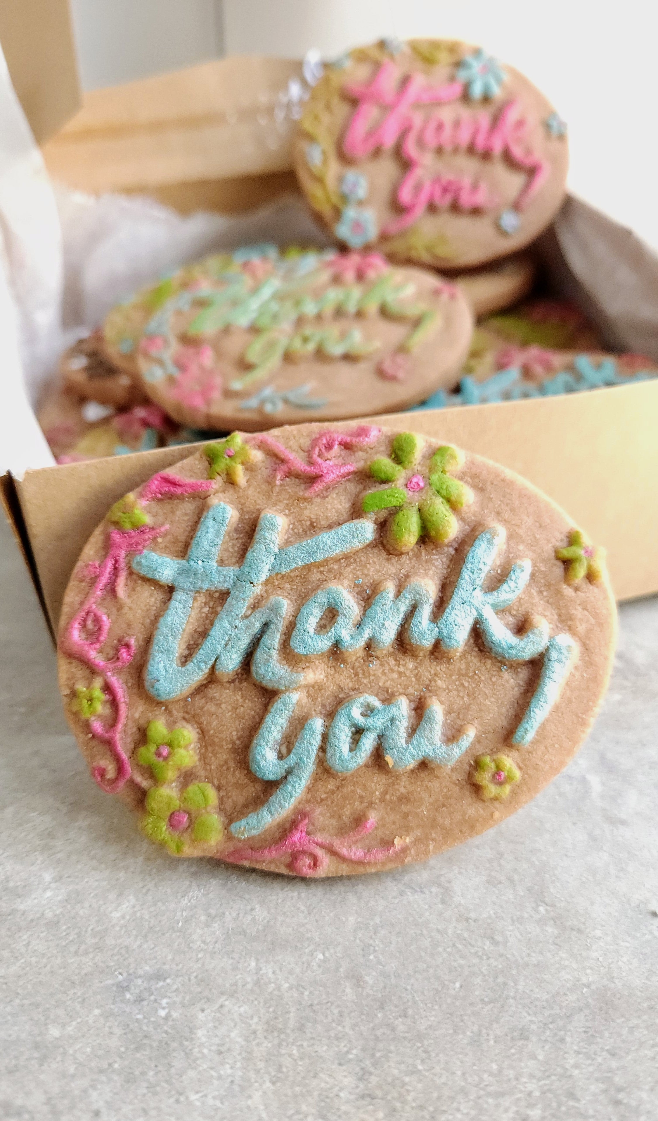 Thank You Silicone Cookie Mold