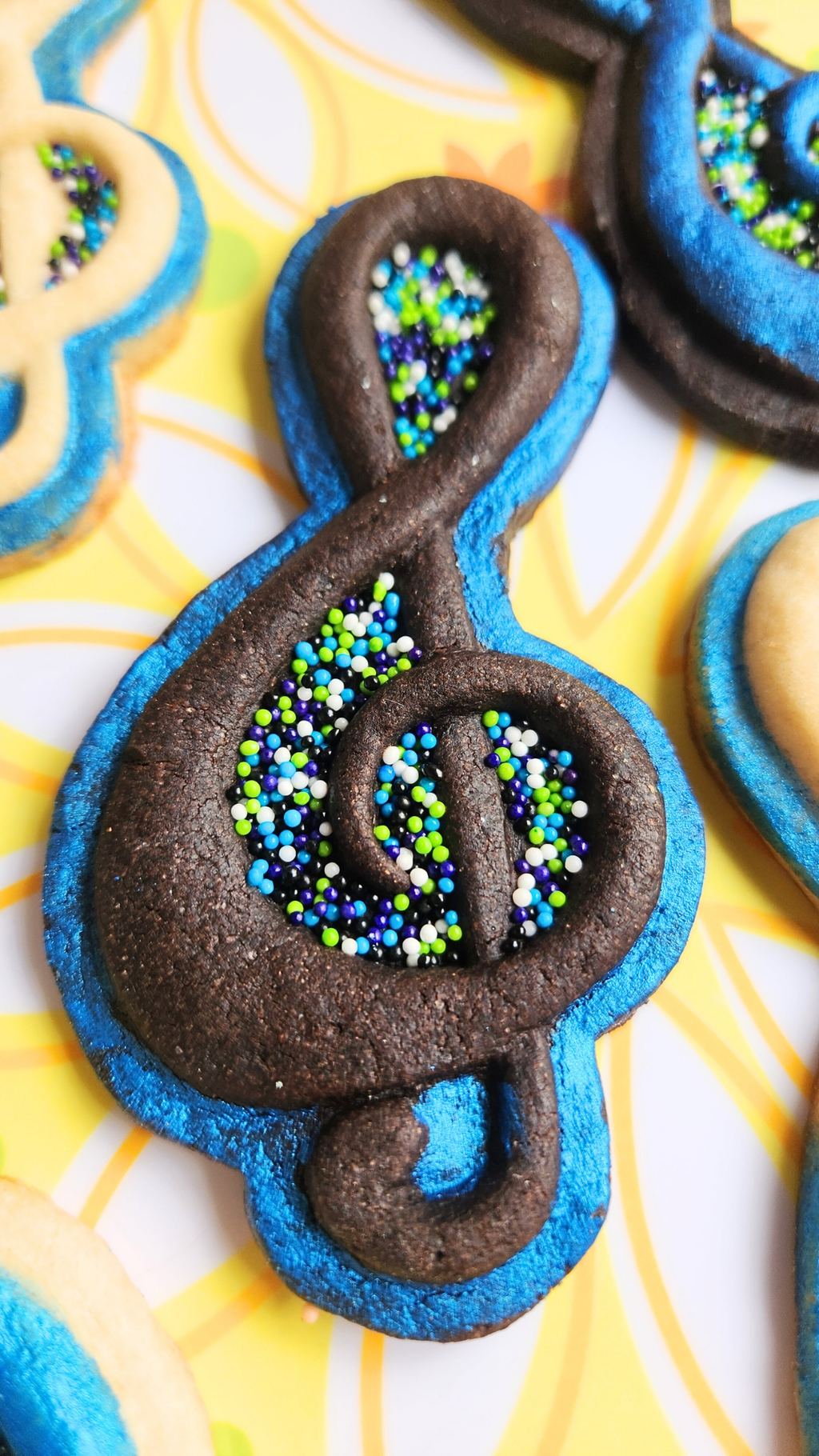 Treble Clef Silicone Cookie Mold