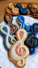 Treble Clef Silicone Cookie Mold